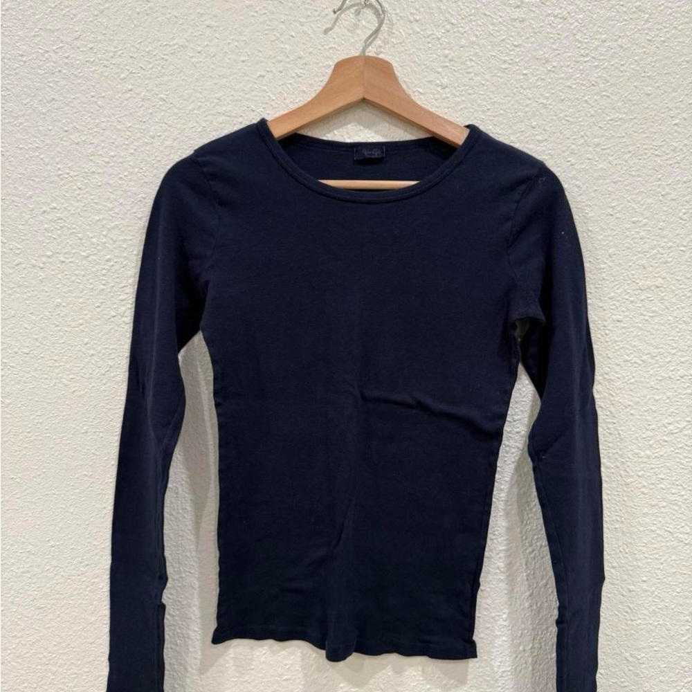 Brandy Melville Navy Blue Long Sleeve